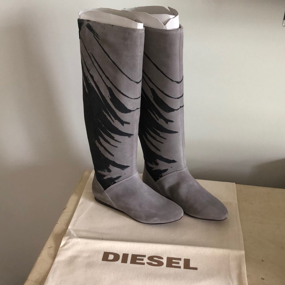 Diesel suede boots